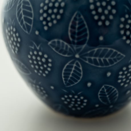Arabia / Chymos｜candy pot｜blue