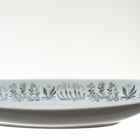 Arabia｜Polaris｜oval plate 26cm