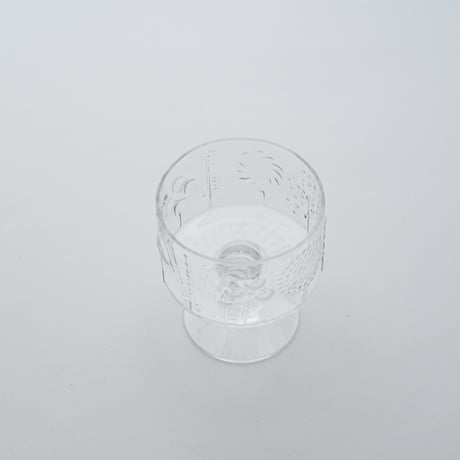 Nuutajarvi｜Flora｜bowl φ8cm｜clear