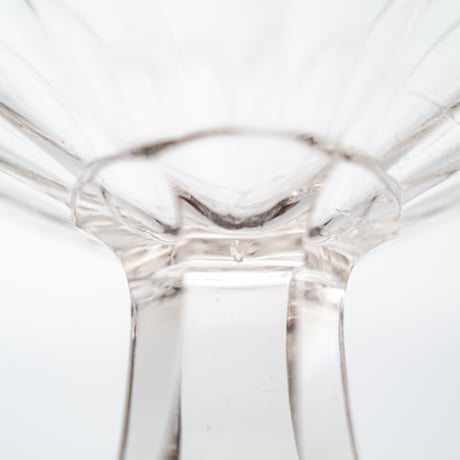 Nuutajarvi｜glass bowl φ11.6cm｜nötsjö stamp