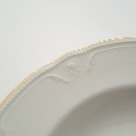 Old Arabia｜Siro｜soup plate φ23.5cm｜gold line｜3