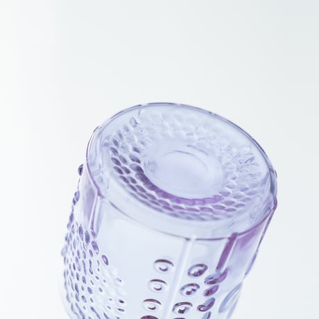 Nuutajarvi｜Flora ｜shot glass φ5.2cm｜amethyst