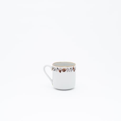 Arabia｜OC model｜cup φ5.5cm｜brown flower