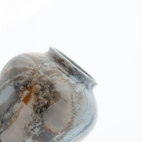 Old Arabia｜marble vase φ11.8cm