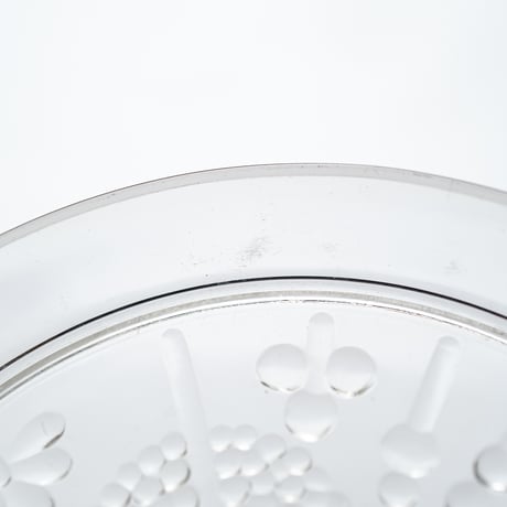 Nuutajarvi｜Flora ｜plate φ17cm｜clear｜1
