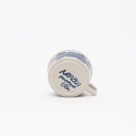 Arabia｜Anemone｜cup φ10cm｜blue｜4