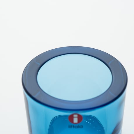 Iittala｜Kivi｜candle holder｜turquoise blue