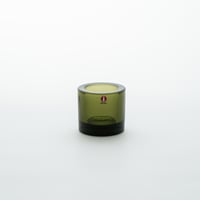 Iittala｜Kivi｜candle holder｜moss green