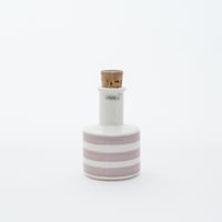 Arabia｜bottle H13.7cm｜pink stripe