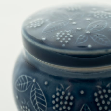 Arabia / Chymos｜candy pot｜blue