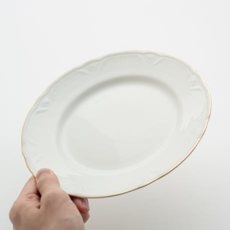 Old Arabia｜Siro｜plate φ23.5cm｜gold line｜2