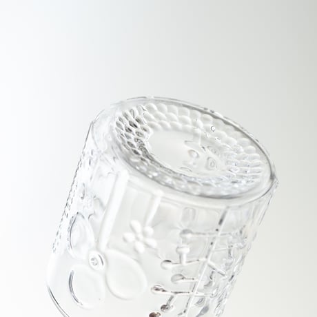 Nuutajarvi｜Flora｜shot glass φ5.2cm｜clear
