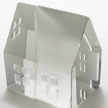 Iittala｜Village｜glass object｜1987｜Postman’s cottage
