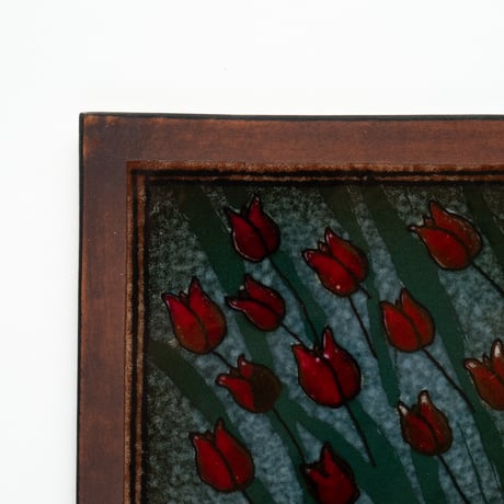 Arabia｜Helja｜wall plate｜tulip