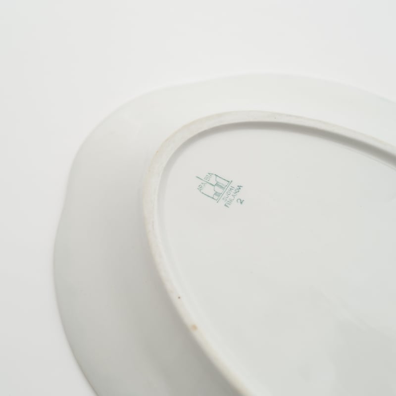 Arabia｜Pekka｜oval plate 32cm | lumikka shop
