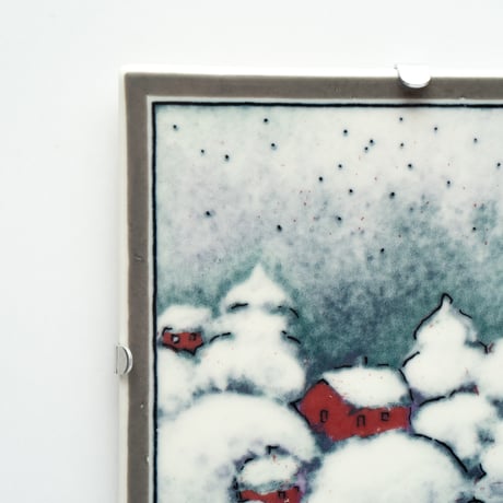 Arabia｜Helja｜wall plate｜snowy night