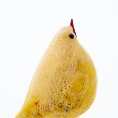Murano｜glass bird｜yellow
