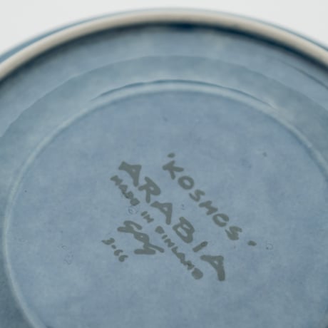 Arabia｜Blue Kosmos｜cup φ10cm｜1