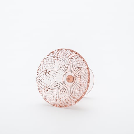 sugar bowl φ12.6cm｜pink