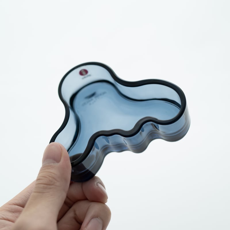 新品　 　Aalto　ボウル　98mm (廃盤) Iittala｜Aalto Collection｜bowl 98mm｜blueberry bl