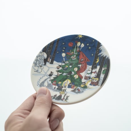 Arabia｜Christmas plate｜Moomin