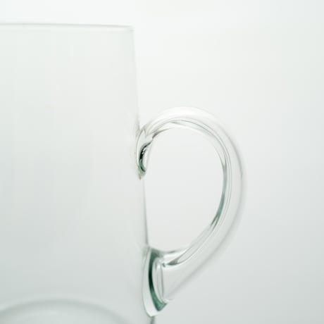 Riihimaki｜1267｜glass pitcher H14cm