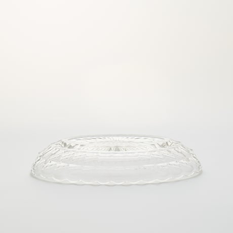 Kauklahti｜oval plate / bowl 20cm｜clear