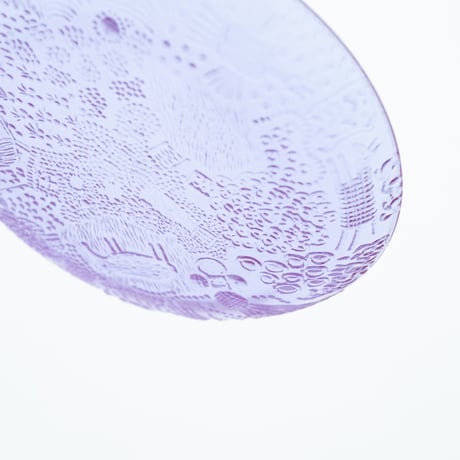 Nuutajarvi｜Fauna｜plate φ15cm｜amethyst