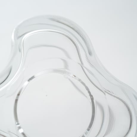 Iittala｜Aalto Collection｜candle holder H55mm｜clear