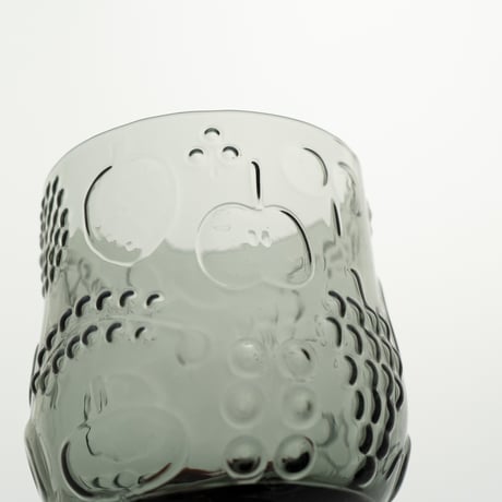 Nuutajarvi｜Frutta｜glass φ6.9cm｜grey