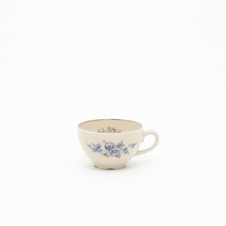 Old Arabia｜cup φ8.2cm｜blue and silver