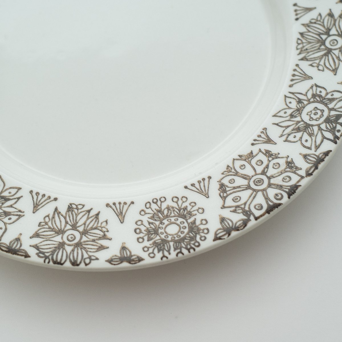 Arabia｜Kekri｜plate φ17.5cm｜brown | lumikka shop