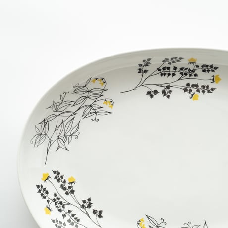 Arabia｜Hilkka｜oval plate 28cm