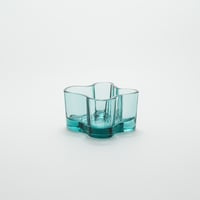 Iittala｜Aalto Collection｜candle holder H55mm｜mixed color(sea blue)