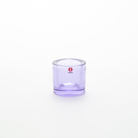 Iittala｜Kivi｜candle holder｜light lilac