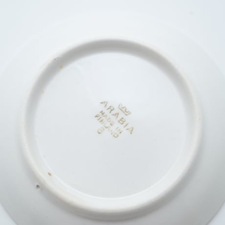 Arabia｜Emilia｜skiing｜plate φ9.5cm