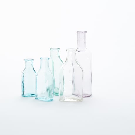 Old glass bottle｜20ml｜｜D2.2×W3.5×H8.0cm