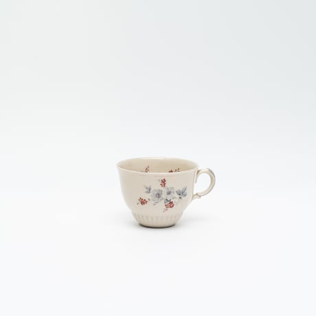 Old Arabia｜cup φ8.3cm｜flowers｜silver