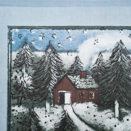 Arabia｜Helja｜wall plate 20×20cm｜Mookki