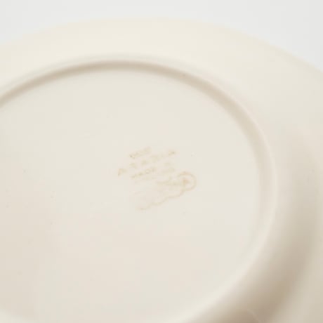 Arabia｜plate φ17cm｜Moderna｜brown flower｜2