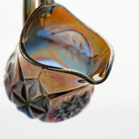 Riihimaki｜Carneval glass｜creamer φ7.4cm