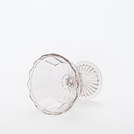 Nuutajarvi｜glass bowl φ11.6cm｜nötsjö stamp