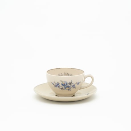 Old Arabia｜cup φ8.2cm｜blue and silver