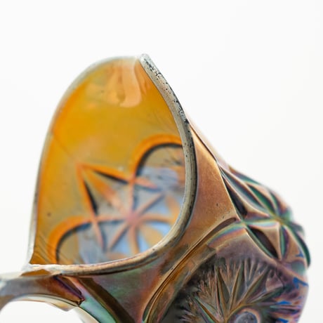 Riihimaki｜Carneval glass｜creamer φ7.4cm