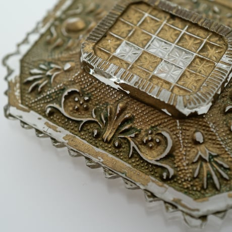 Nuutajarvi｜needle plate 8×10cm｜gold