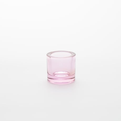 Iittala｜Kivi｜candle holder｜sweet pink