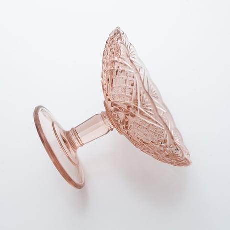 sugar bowl φ12.6cm｜pink