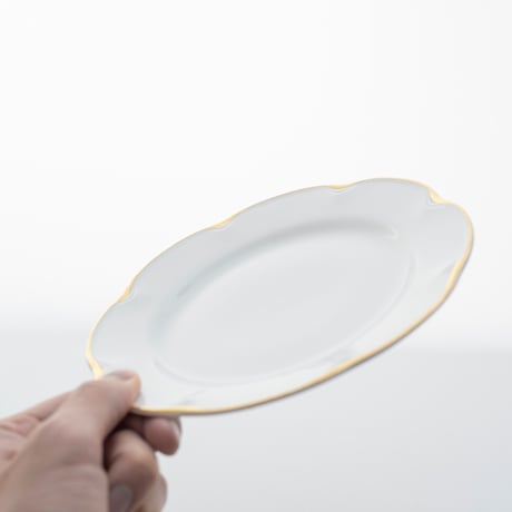 Old Arabia｜Pekka｜plate φ18cm｜gold｜6