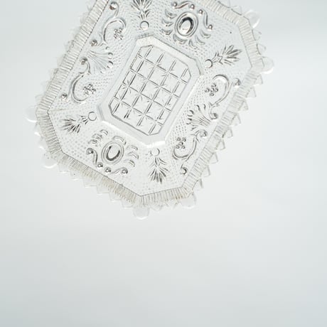 Nuutajarvi｜needle plate 8×10cm｜clear