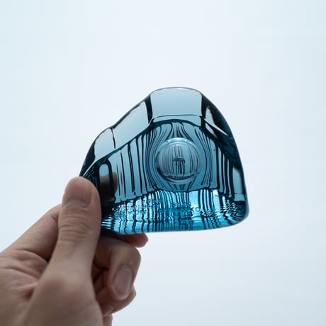 Iittala｜glass paperweight｜Midnight sun｜S｜2
